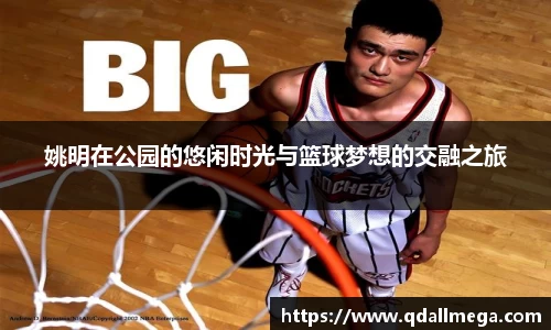 姚明在公园的悠闲时光与篮球梦想的交融之旅